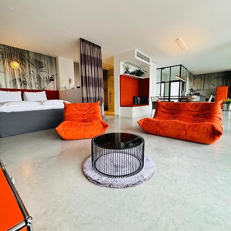 Orange Lounge Attersee Weyregg Exterior photo